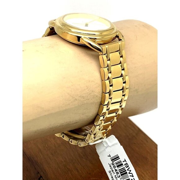 Tory Burch Women's Watch TBW7220 Miller Quartz Cream Dial Gold Stainless… - Picture 12 of 14